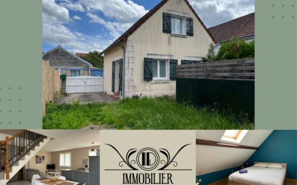 Maison meublée en centre-ville avec jardin - GIEN 45500 loué