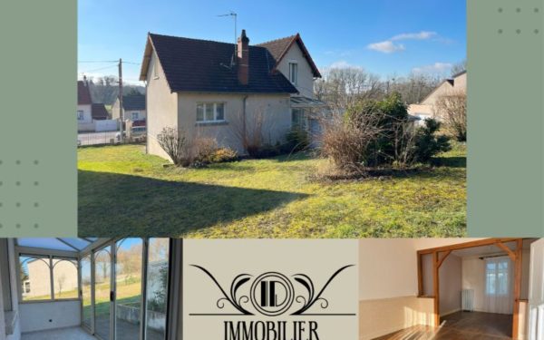 Maison sur sous-sol avec jardin - GIEN 45500 à vendre