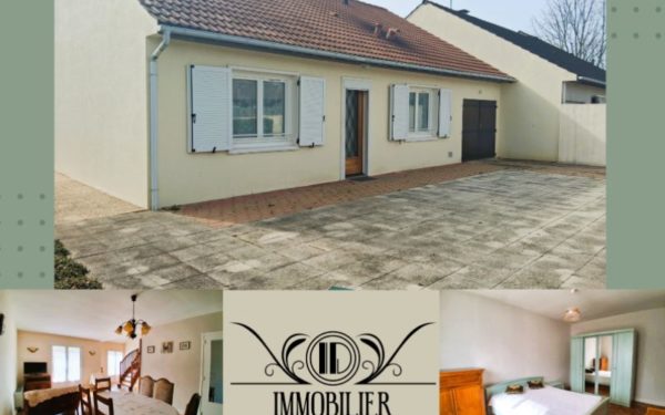 Maison de plain-pied Gien 45500 à vendre