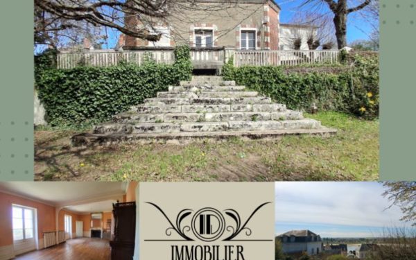 Maison de maître avec jardins en espalier Gien 45500 à vendre