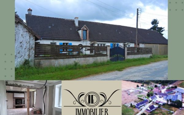 Ancien corps de ferme en cours de rénovation COULLONS 45720 à vendre