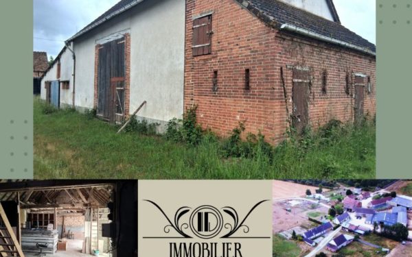 Grange et dépendances à transformer sur propriété COULLON 45720 à vendre
