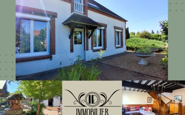 Maison de village avec garage et dépendances La Buissière 45230 à vendre