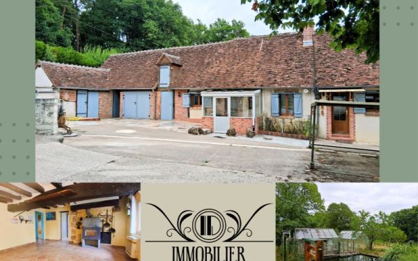 Fermette de plain-pied à vendre 45500 SAINT GODON